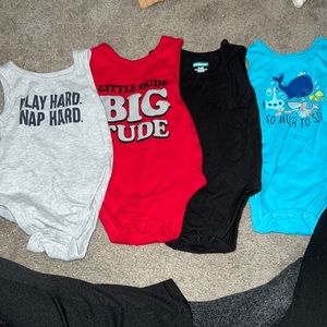 Tank top onesie bundle